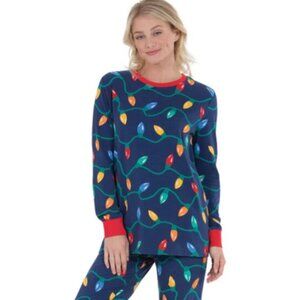 Pajamagram, Christmas Light Pajamas, Women's XL